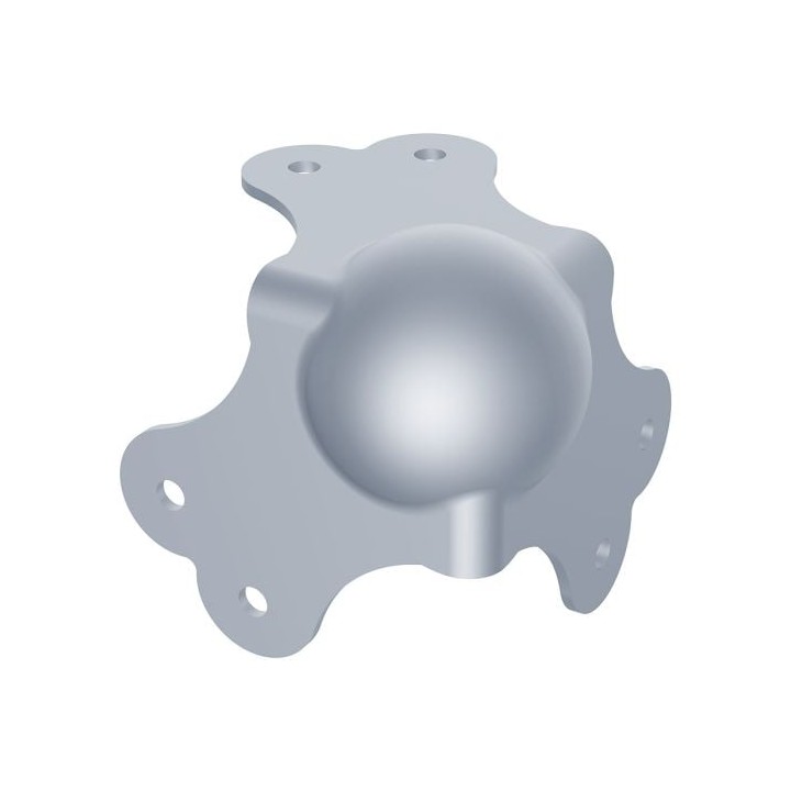 Large PennBrite Heavy Duty Ball Corner with 4mm Radius