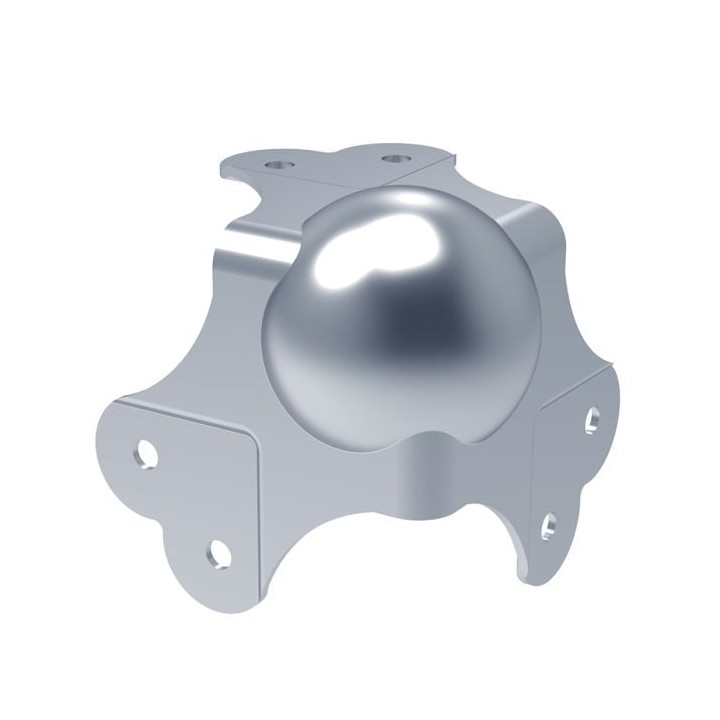 Large PennBrite Heavy Duty Ball Corner with 30mm Offset with 5mm Radius