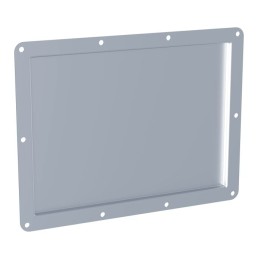 Large PennBrite Recessed Label Dish for Self-Adhesive Tour Labels