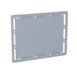 Large PennBrite Surface Mount Label Dish for Self-Adhesive Tour Labels