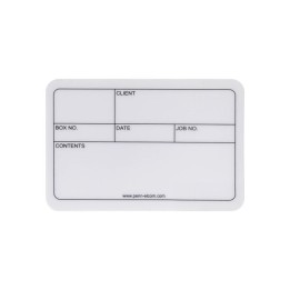 Large Self-Adhesive Plastic Tour Label