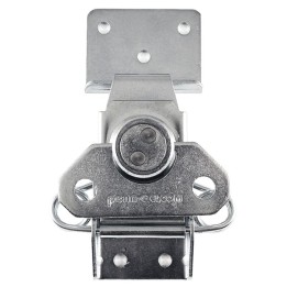Large Stainless Steel Surface Latch with Catch Plate