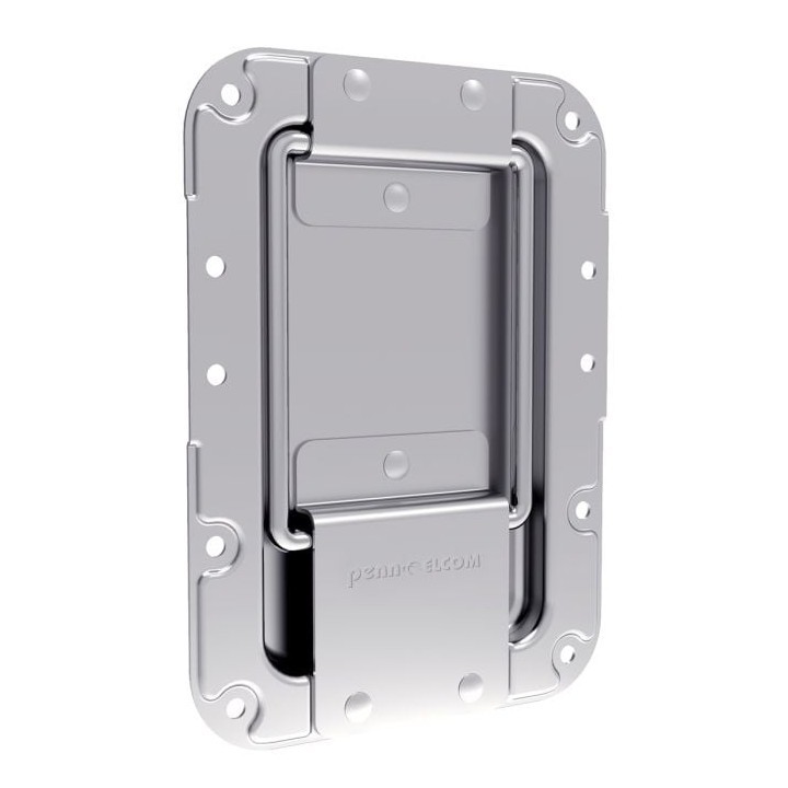 Large Ultimate PennBrite Zinc Lid Stay in 10mm Deep Dish with Offset