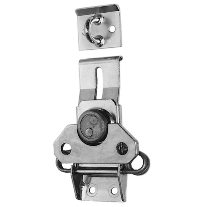 Large Surface Latch with Padlocking Catch Plate