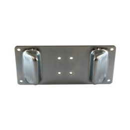 Latch Protector Plate, Zinc Large Twist Latch Protector, Heavy Duty