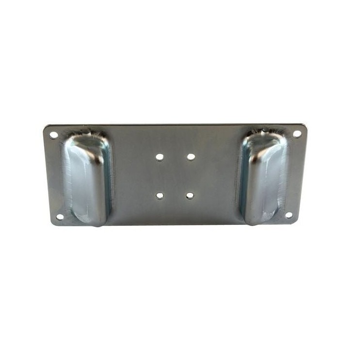 Latch Protector Plate, Zinc Large Twist Latch Protector, Heavy Duty