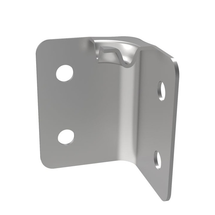 Female Interlocking Corner Brace for 9mm Panels Mates with B0500-21M