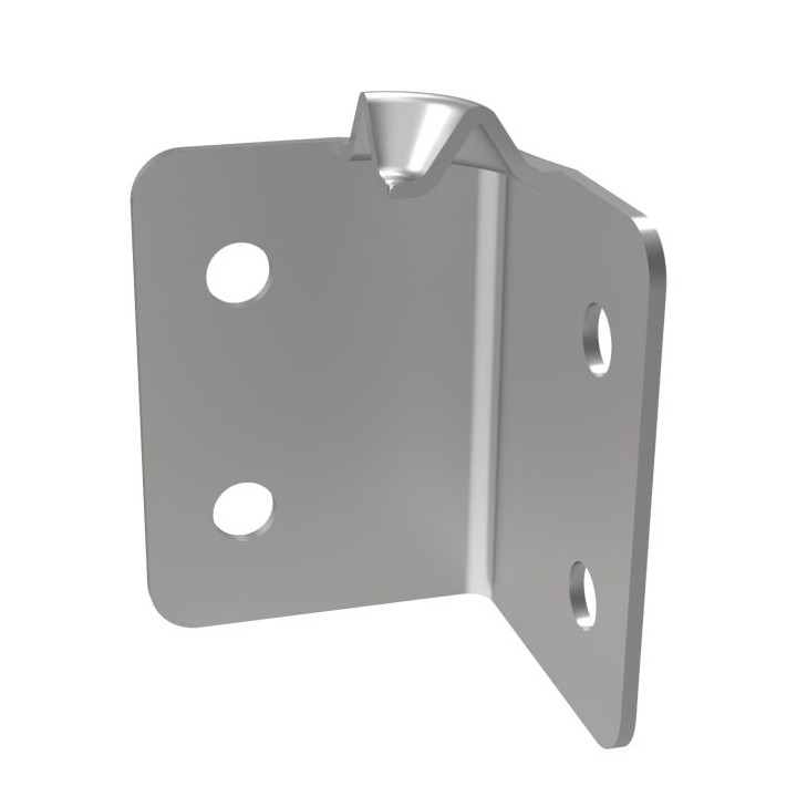 Male Interlocking Corner Brace for 9mm Panels Mates with B0500-21F