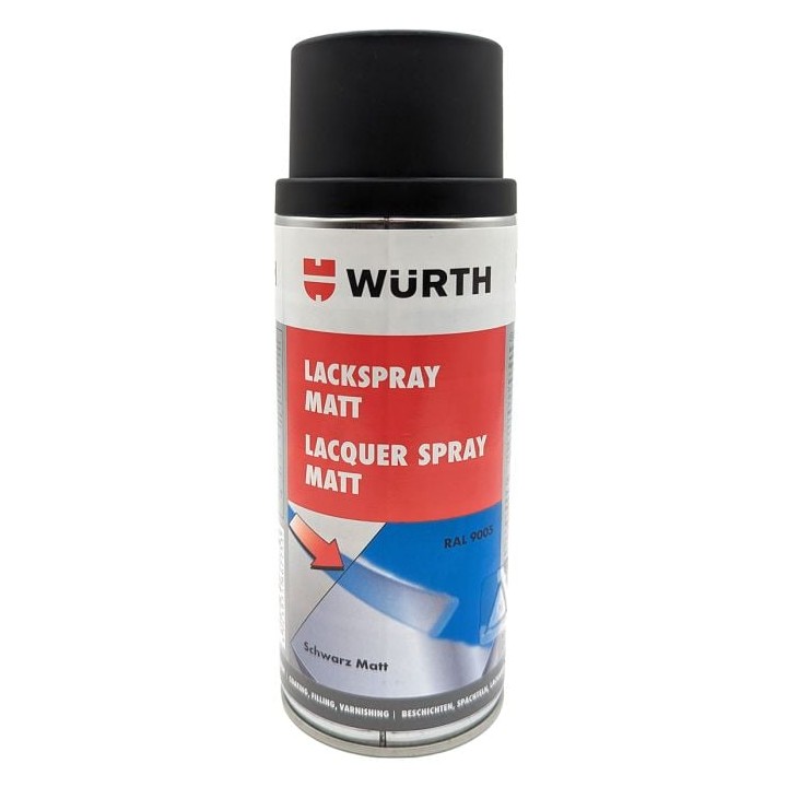 Matte Black Lacquer Spray Paint