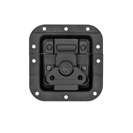 Medium Black MOL Recessed Latch in Deep Dish with 27mm Offset