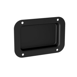 Medium Black Recessed Dish