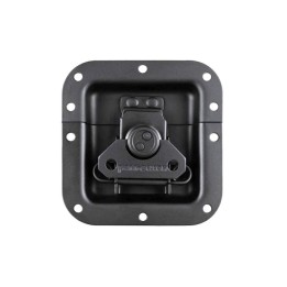 Medium Black Recessed Latch in Deep Dish