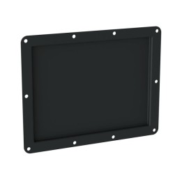 Medium Black Recessed Label Dish for Self-Adhesive Tour Labels