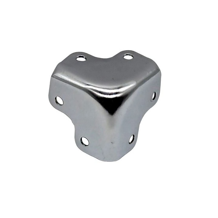 Medium Chrome Flat Corner