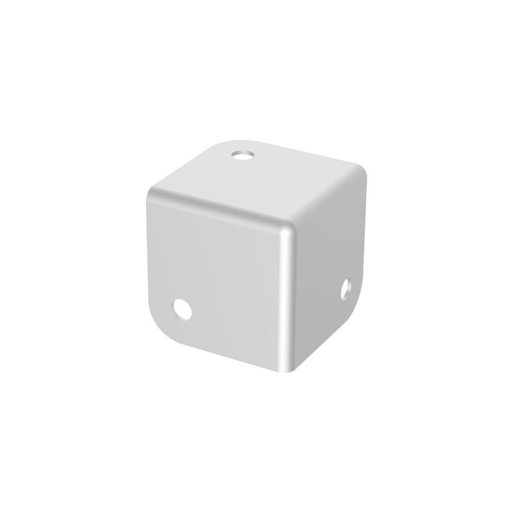 Medium Chrome Flat Corner with 2mm Radius