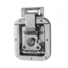 Medium Latch with Extended Slider in Offset Dish
