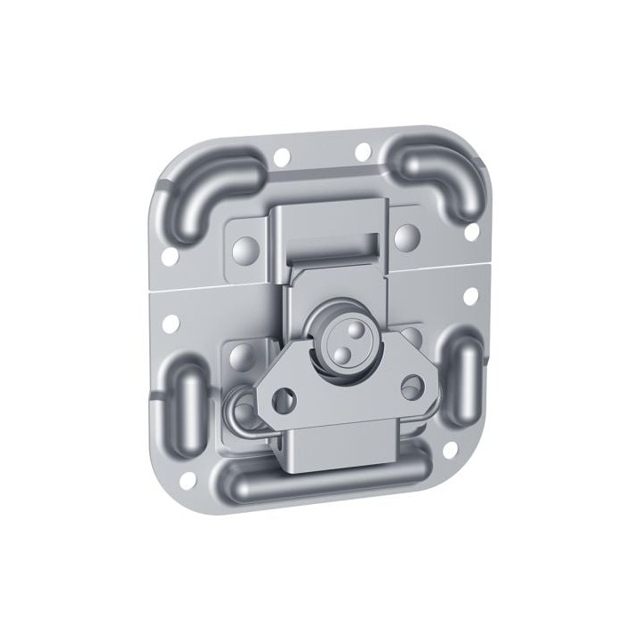 Medium MOL Latch in Surface Dish with Offset and Protective Ridges