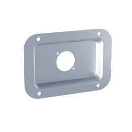 Medium PennBrite Dish Punched for 1 X powerCON TRUE1 Outlet