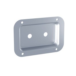 Medium PennBrite Dish Punched for 2 x Jack Connectors