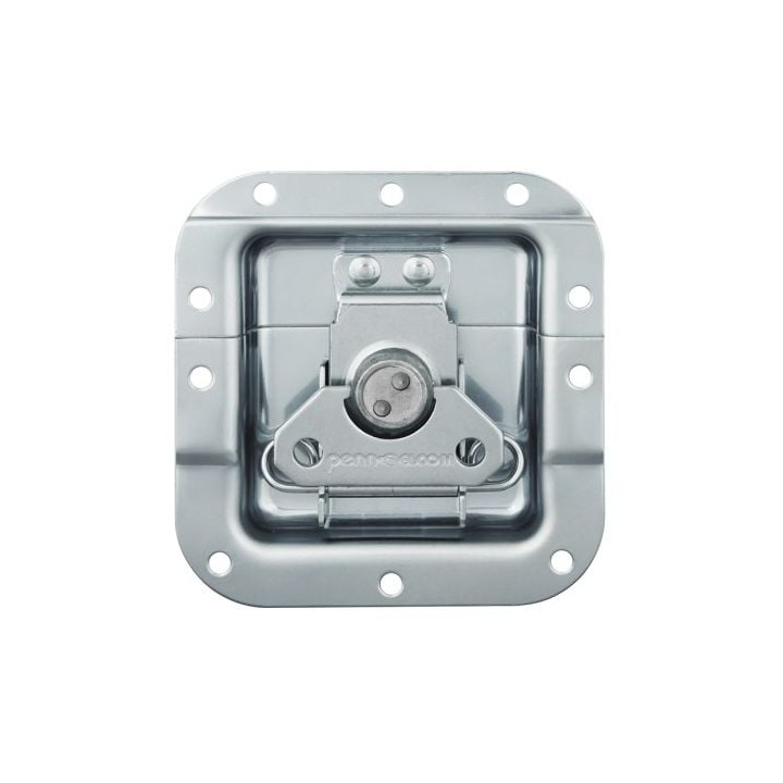 Medium Recessed Latch in Shallow Dish with 27mm Offset
