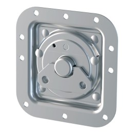 Medium Rotary Cam Latch in Shallow Dish