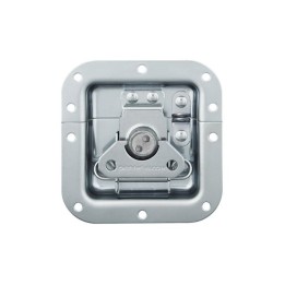 Medium Recessed Latch with Padlock Bracket in Deep Dish