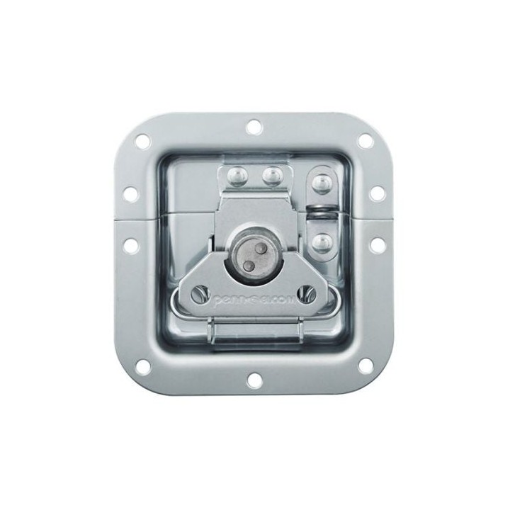 Medium Recessed Latch with Padlock Bracket in Deep Dish