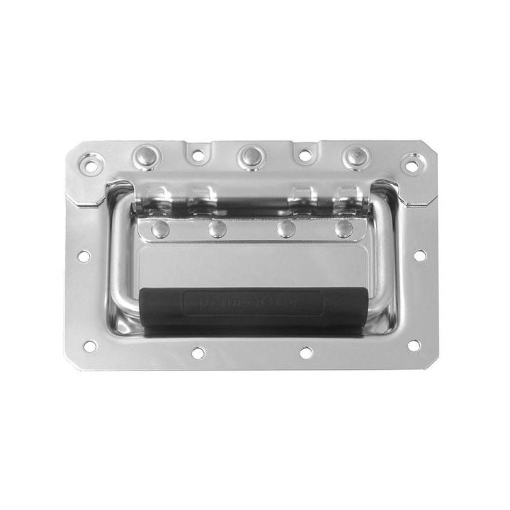 Medium Zinc Recessed Handle with Rivet Protection