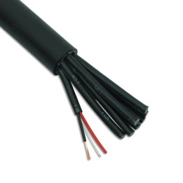 Mic Multicore Cable 8 Pair AES-EBU Black for DMX & Analogue 4007117