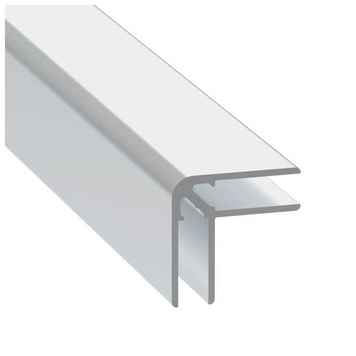 7mm Double Angle Extrusion with 30mm Legs - 4m Long