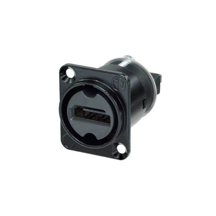 Neutrik HDMI Adaptor Feedthrough 19 pole D/Chassis NAHDMI-W-B