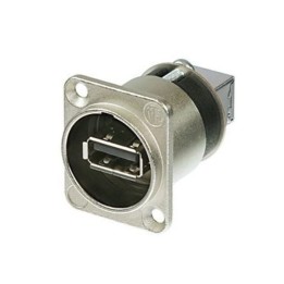 Neutrik USB Adaptor Reversible A to B type D/Chassis NAUSB-W