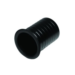 Ø75mm Black Plastic Speaker Cabinet Port Tube
