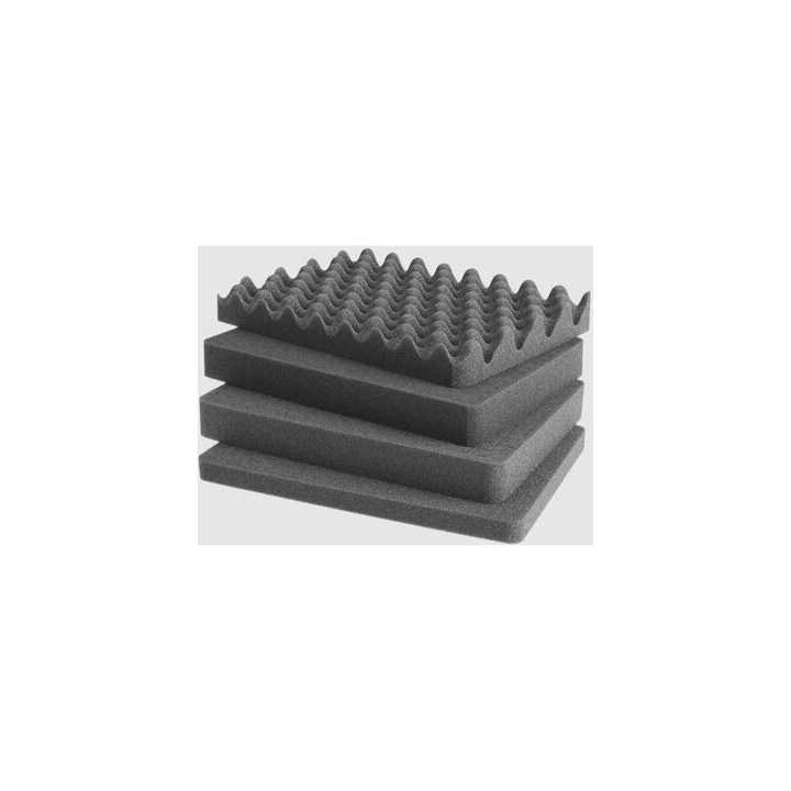 Grey, High density cubed foam 30mm for case MAX235H105