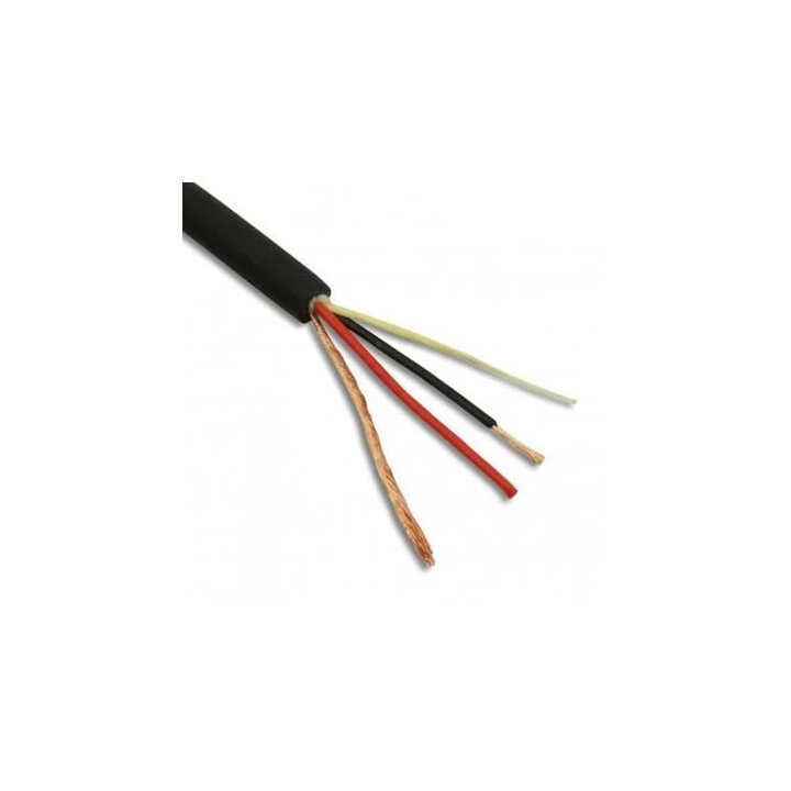 Patch Cable 4mm Kevlar Lined Black 04016317
