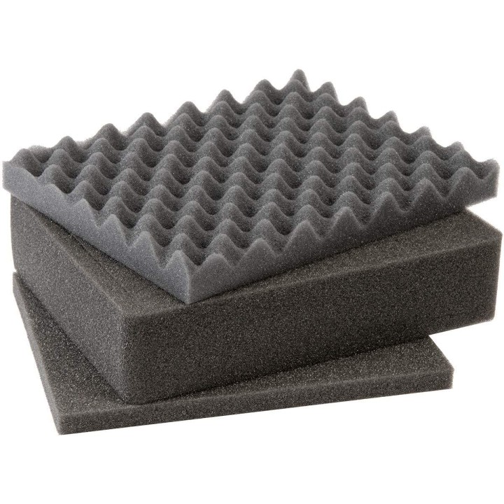 PELI#1201,3-PC,FOAM SET