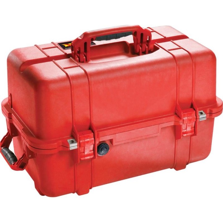 PELI#1460TOOL,WL/2-TRAY,RED