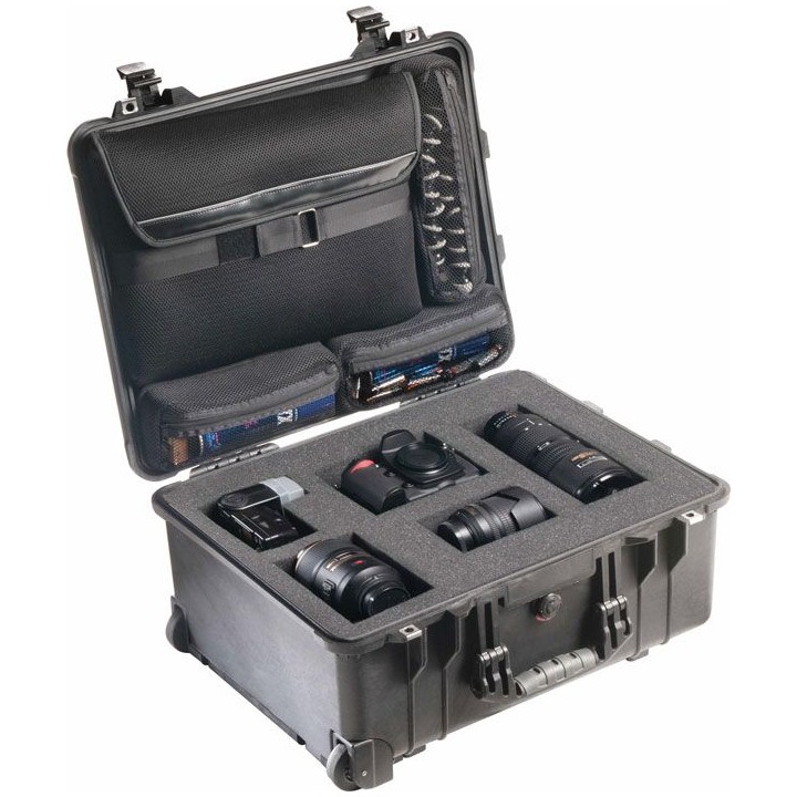 PELI#1560LFC,WL/LOC LID ORG.+ FOAM,BLK