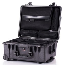 PELI#1560SC,WL/DIV.SET+LOC LID ORG,BLK