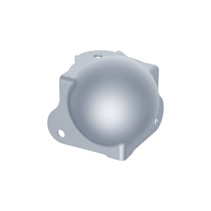 PennBrite Brace Ball Corner with 30mm Offset on One Leg and 1.5mm Radius