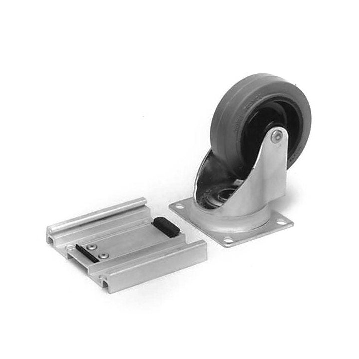 Plate for Castors with 78.5mm x 98.5mm x 2.5mm Top Plates