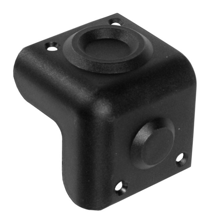Plastic Stackable Black Corner