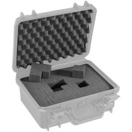 Grey, Kit high density foam inlays for case MAX430