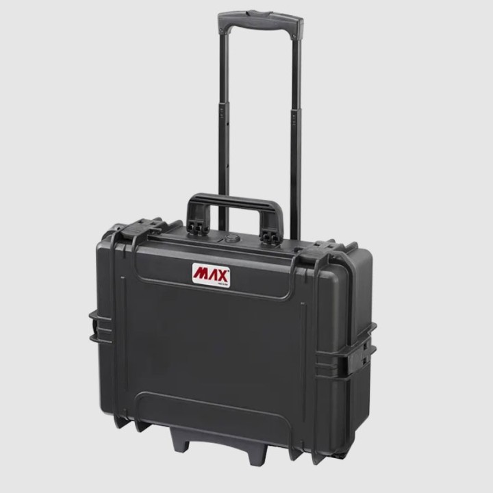 Sahara, High Density cubed foams with trolley, INT 500x350xH194(58+136)mm, EXT 555x445xH258mm, 33,95L