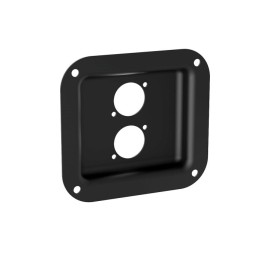 Small Black Dish for 2 x D-Series Connectors