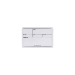 Small Self-Adhesive Plastic Tour Label