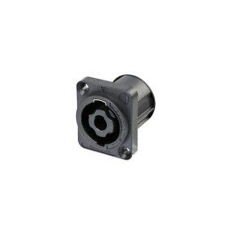 SpeakON 4 Pole Chassis D Flange NL4MPXX