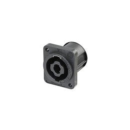 SpeakON 4 Pole Chassis Connector Grey Vertical PCB Mount NL4MDXX-V-3
