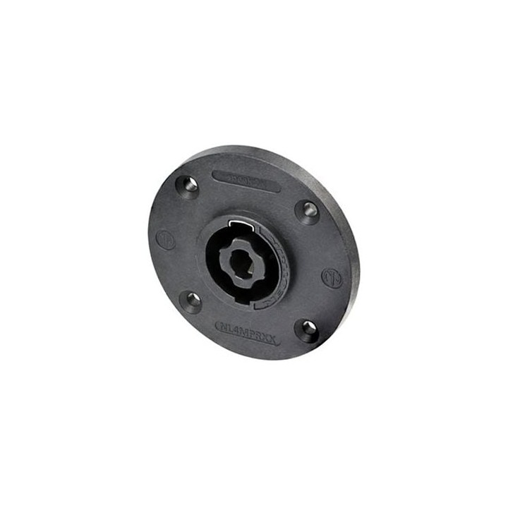 SpeakON 4 Pole Chassis Large Round Flange NL4MPRXX