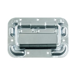 Sprung Flip Handle with 12mm Grip in Surface Mount Dish